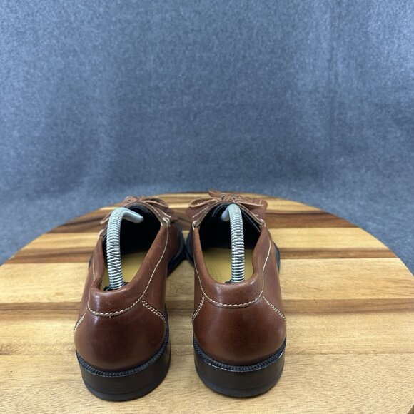 Cole Haan Loafers Size 9 M Dwight Tassel C01063 Men’s Brown Leather Slip On Shoe - Picture 6 of 9